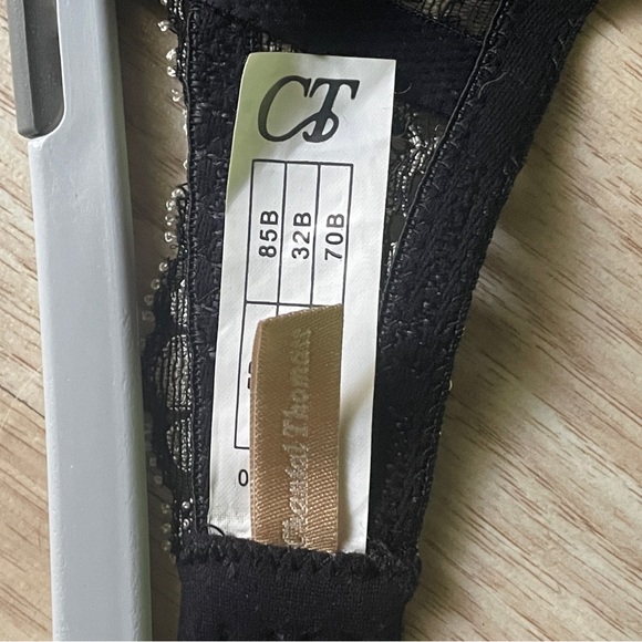 Rare Chantal thomass pinstripe sequin corset - Picture 5 of 5